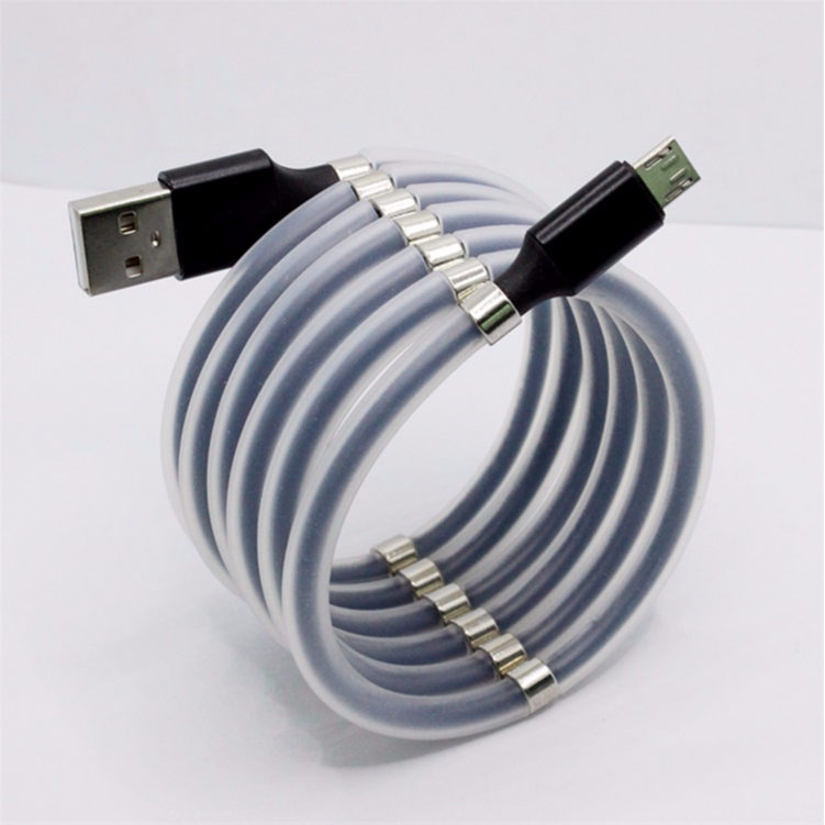 磁吸收納數據線 磁鐵收納數據線