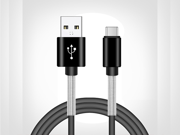 半彈簧Type-C數據線